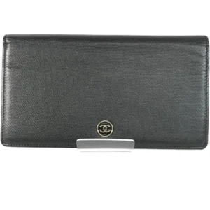 シャネル ココボタン 財布 キャビアスキン