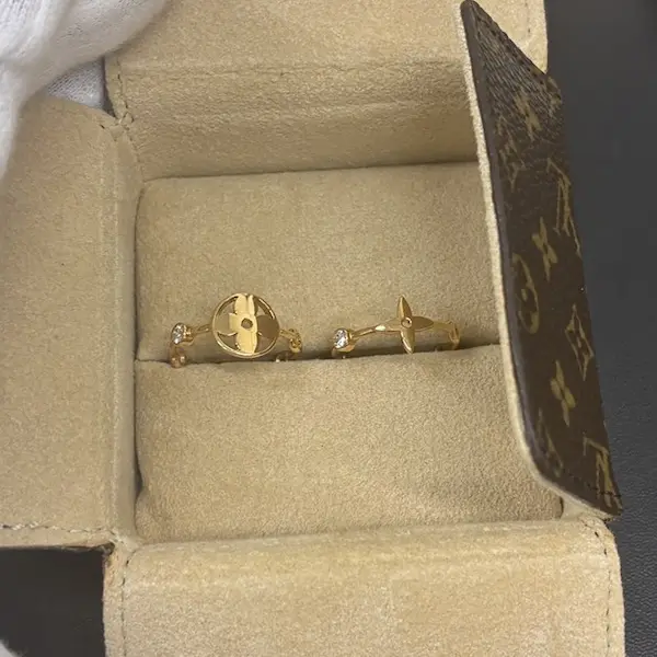 ルイ・ヴィトン　バーグ モノグラム・スキン　リング