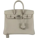 エルメス バーキン25 ハンドバッグ レザー Ｂ刻印 シルバー金具