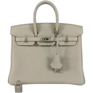 エルメス バーキン25 ハンドバッグ レザー Ｂ刻印 シルバー金具
