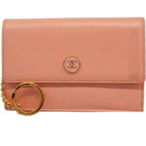 シャネル ココボタン コインケース キャビアスキン