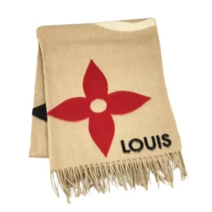 ルイ・ヴィトン エシャルプジアルティメット マフラー カシミヤ ウール M76382