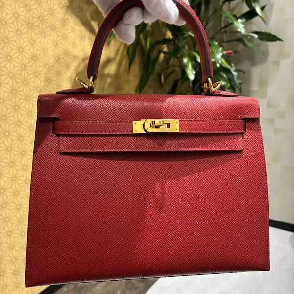 エルメス　ケリー25　U刻印