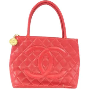 シャネル マトラッセ 復刻トート トートバッグ キャビアスキン