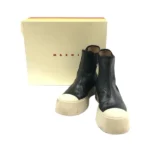 マルニ ブーツ レザー