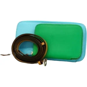 エルメス ヌーヴォートゥーゴー 財布 レザー U刻印 シルバー金具