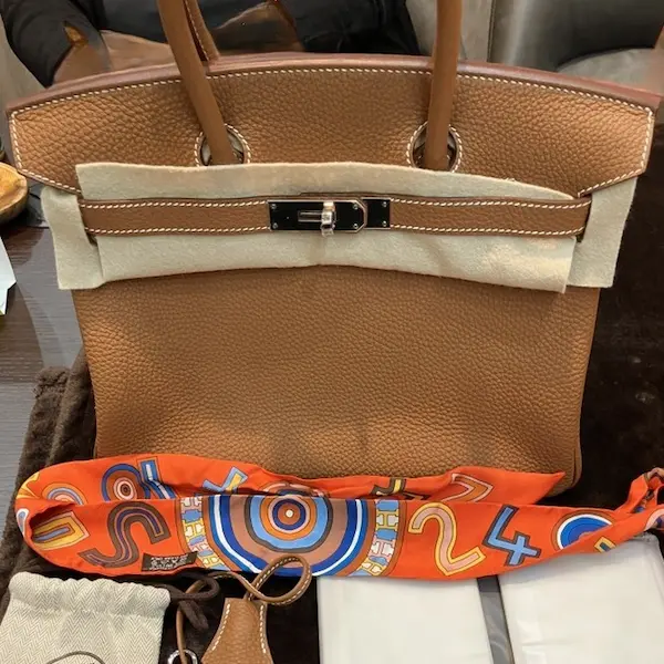 エルメス　バーキン30　□N刻印