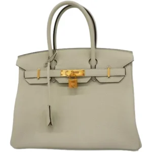 エルメス バーキン30 ハンドバッグ レザー B刻印 ゴールド金具