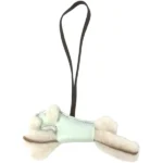 エルメス バディドッグ チャーム レザー ボア W刻印