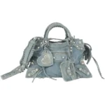 バレンシアガ ジャイアント ネオカゴール ハンドバッグ デニム