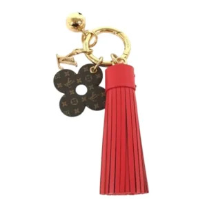 ルイ・ヴィトン モノグラム ビジューサックフェティッシュタッセル キーケース キーリング M63087