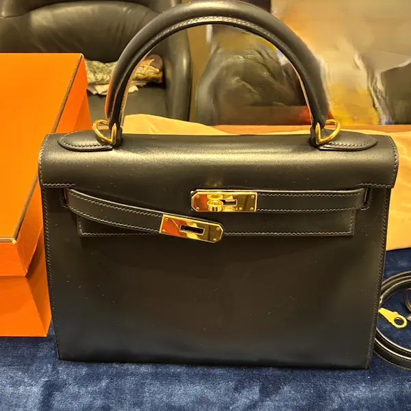 エルメス　ケリー28　□D刻印