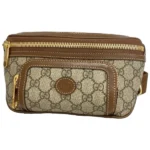 グッチ GGスプリーム インターロッキングG ウエストバッグ PVC