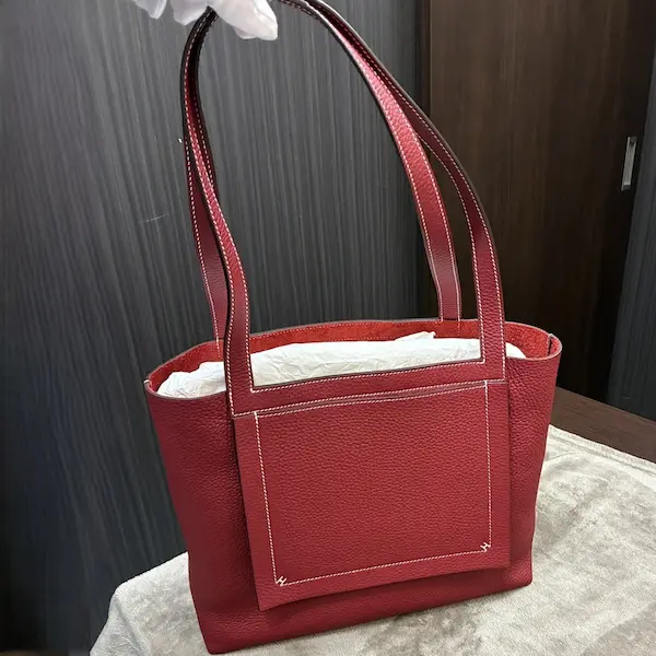 エルメス　カバセリエ31　トートバッグ　トリヨンクレマンス