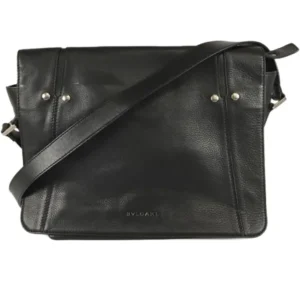 ブルガリ ショルダーバッグ レザー