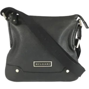 ブルガリ ショルダーバッグ レザー