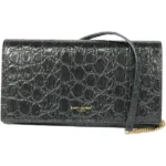 サンローラン チェーンウォレット レザー