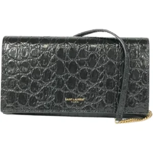 サンローラン チェーンウォレット レザー