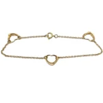 ティファニー オープンハート ブレスレット バングル