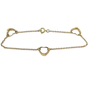 ティファニー オープンハート ブレスレット バングル