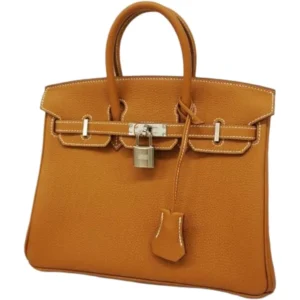 エルメス バーキン25 ハンドバッグ レザー B刻印 シルバー金具