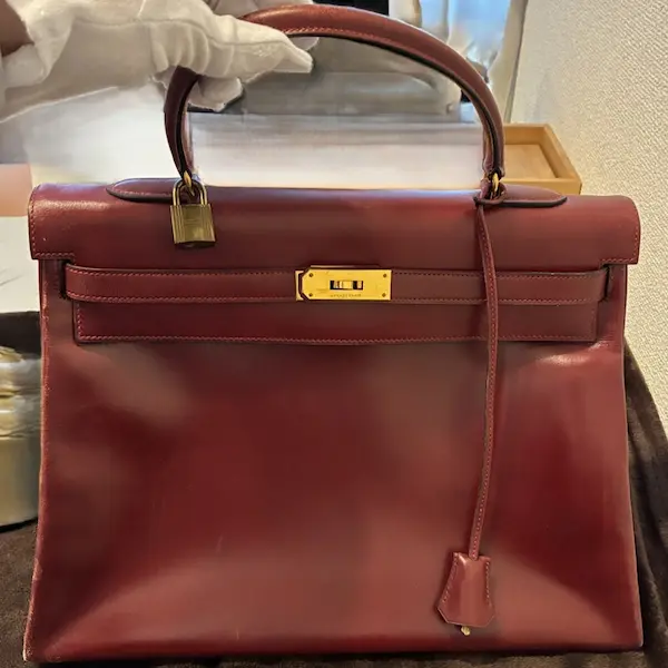 エルメス　ケリー35　〇Ｈ刻印
