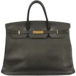 エルメス バーキン40 ハンドバッグ レザー □D刻印 ゴールド金具