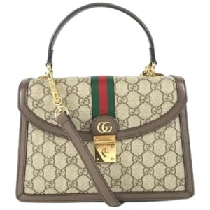 グッチ オフィディア ハンドバッグ PVC レザー