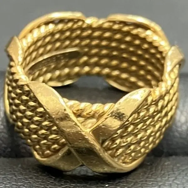 ティファニー　シュランバージェ　ロープ　リング