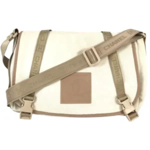 シャネル スポーツ ショルダーバッグ ナイロンキャンバス