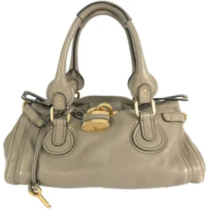 クロエ パディントン ハンドバッグ レザー