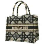 ディオール カナージュ ブックトート ハンドバッグ キャンバス