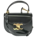 セリーヌ トリオンフ ハンドバッグ レザー