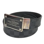 ルイ・ヴィトン ダミエグラフィット サンチュールアヴァントゥール ベルト レザー M9632
