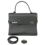 デルヴォー ハンドバッグ レザー