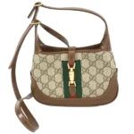 グッチ ジャッキー1961 GGスプリーム ショルダーバッグ PVC レザー