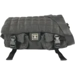 シャネル スポーツ チョコバー ショルダーバッグ ナイロン