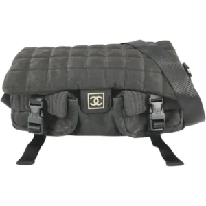 シャネル スポーツ チョコバー ショルダーバッグ ナイロン