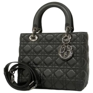 ディオール カナージュ レディディオール ハンドバッグ レザー