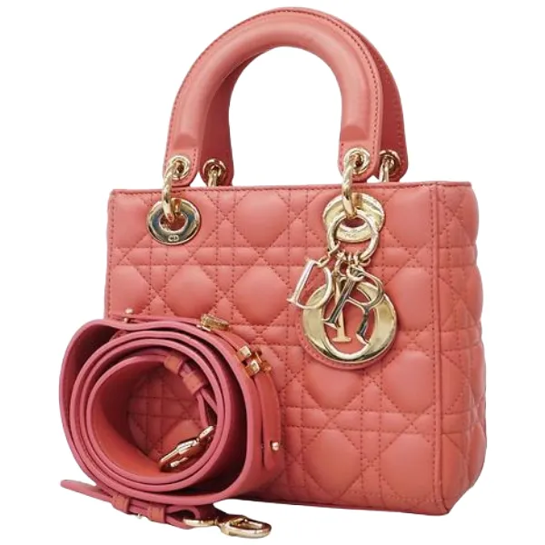 ディオール カナージュ レディディオール ハンドバッグ レザー