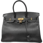 エルメス バーキン35 ハンドバッグ レザー □F刻印 ゴールド金具