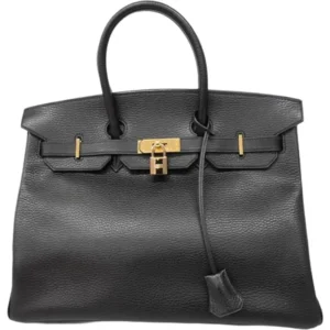 エルメス バーキン35 ハンドバッグ レザー □F刻印 ゴールド金具