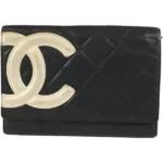 シャネル カンボン 財布 カーフスキン