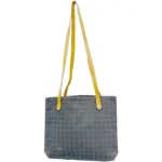 エルメス アメダバカバドゥポッシュ ショルダーバッグ キャンバス ゴールド金具