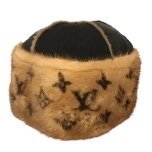 ルイ・ヴィトン モノグラム コサック帽 ミンク