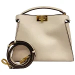 フェンディ ピーカブーエッセンシャリー ハンドバッグ レザー