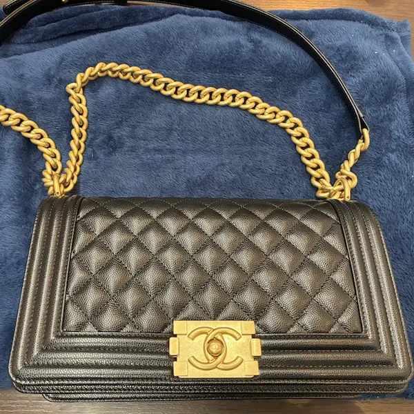 シャネル　ボーイシャネル　チェーンショルダー