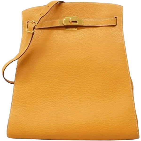 エルメス ケリースポーツGM ショルダーバッグ レザー ○W刻印 ゴールド金具