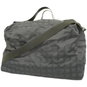 シャネル ニュートラベル ボストンバッグ ナイロン