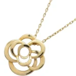 シャネル カメリア ネックレス ペンダントトップ